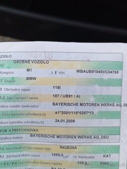 Vymením BMW e87 118i vymením za BMW E34 E30 - 7