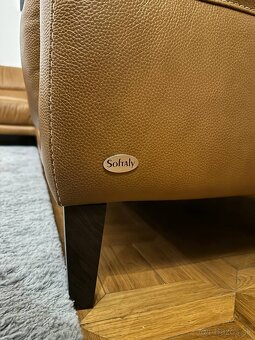 Celokožený rohový gauč Bari - Softaly - 7