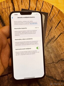 iphone 13 Pro max 256 batéria 100% top stav - 7