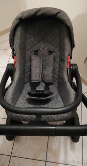 Šedý kočík 3v1 - 7