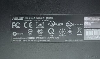 Asus X551C / Celeron 1007U / 4GB RAM / 500GB HDD / 15.6" - 7