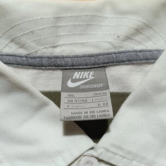 Vintage y2k Nike sportswear polokošeľa s dlhým rukávom XXL - 7