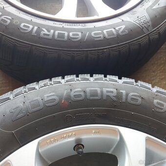 16"Elektróny originál Mazda 3 Mazda 6 5x114,3 zimné - 7