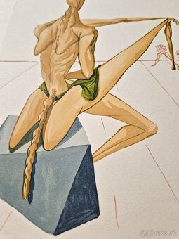SALVADOR DALI - Minos (Dante - Božská komédia) (Bez rámu) - 7