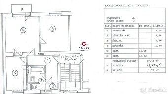 Na predaj 2-izbový byt – centrum Trebišova (ul. Zimná) - 7
