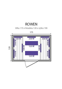 Infrasauna ROWEN pre 4 osoby - 7