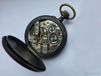 Velké kapesní hodinky zřejmě zn. Régulatéur. 67mm,188g - 7