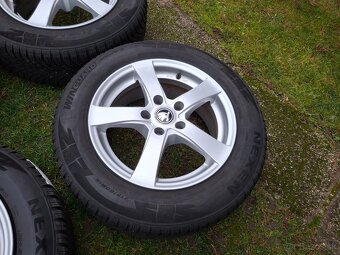 16" ALU 5x112 (škoda a iné) + zimné 215/60 r16 8,5mm TOP - 7