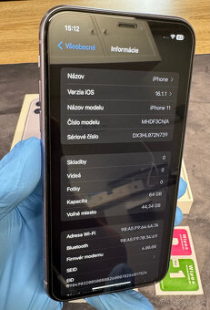 Apple iPhone 11 64 GB Purple / 86% batéria - 7