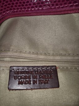 KOŽENÁ TALIANSKA KABELKA - 7