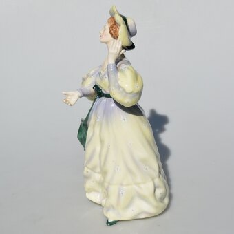 Royal Doulton Zberateľská porcelánová soška Dáma v klobúku - 7