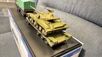 Model Tatra 813 8x8+podvalník P-50+tank T64B - 7