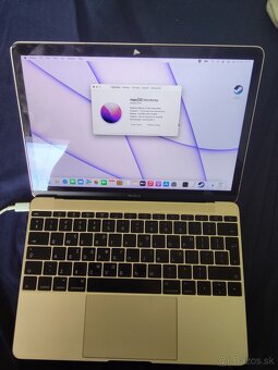 MacBook 12" Gold  M3 8GB ram 2016 NAJMENSI APPLE LAPTOP - 7