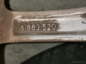 BMW 3 (G20) - originál 17" alu s letnými pneu 6+mm DOT 22 - 7