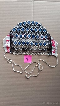 Ľudové čepce... súčasť kroja... - 7