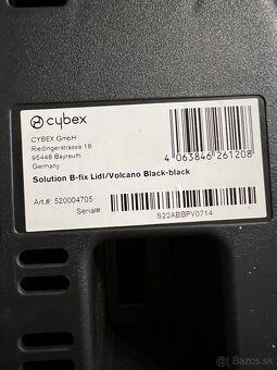 Autosedačka Cybex Solution B-fix - 7