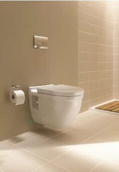 Predam 2 x zavesna WC misa Duravit Starck + sedatko - 7