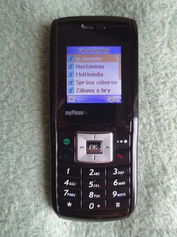 Predám jednoduchý DUAL SIM mobil MYPHONE s nabíjačkou - 7