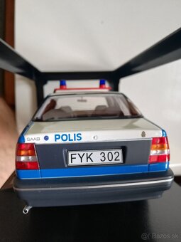 1:18 SAAB 9000 CD Sweden Police - 7