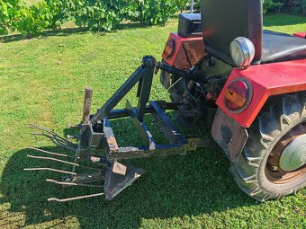 Malotraktor, hydraolika, uzávierka, rychlospojky na vyklápan - 7