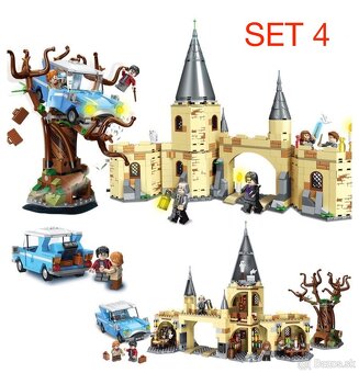 Harry Potter stavebnice 4 + figúrky - typ lego - nové - 7