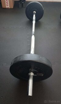 Tyče + jednoručka + závažia - 7