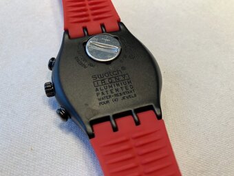SWATCH IRONY CHRONO REDLY YCB 4022 - 7