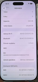 iPhone 16 PRO 256GB white - 7