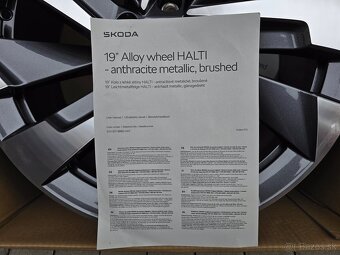 5x112 R19 Škoda Halti Kodiaq Nepoužite - 7