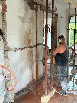 Demolačné práce, rezanie do betonu , vŕtacie práce - 7