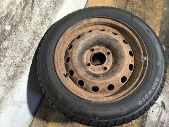 165/65 R14 Zimné pneumatiky +  disky Kormoran Snowpro 2 kusy - 7