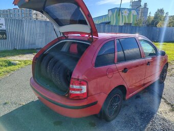 Skoda Fabia I combi 1.4 TDI 51kw červená - 7