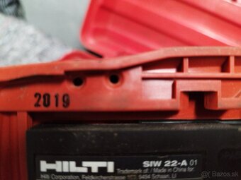 Hilti SIW 22-A aku razovy utahovak - 7