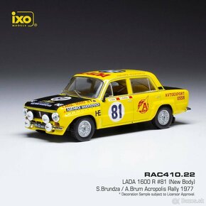 Modely Lada Rallye 1:43 IXO - 7