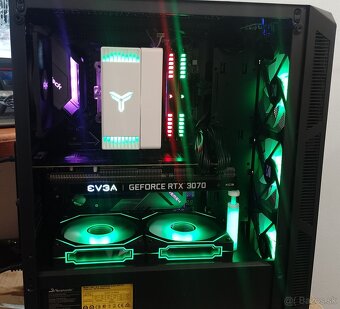 Predám výkonný PC – Ryzen 5 / RTX 3070 / 16GB RAM / 3× disk - 7