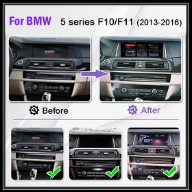 BMW F10 Android 12 sat nav display - 7