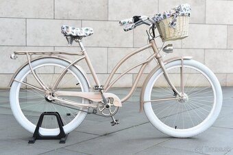 NOVÝ dámsky retro bicykel CRUISER EMBASSY GOLDIE3 rýchlostný - 7