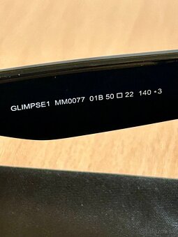 ČIERNE SLNEČNÉ OKULIARE zn.MAX MARA Cat Eye - 7