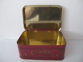 Reklamná retro plechová krabička Clipper Cutty Sark - 7