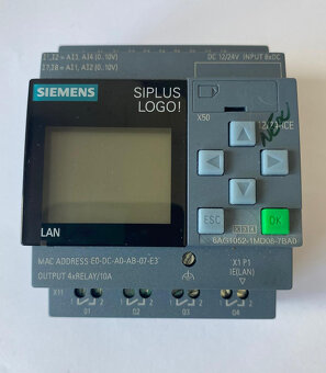 Predám Siemens LOGO riadiaci modul + rozsirujúce karty - 7