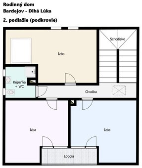 Predaj veľkorysého rodinného domu v Dlhej Lúke pri Bardejove - 7