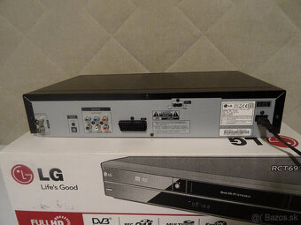 COMBO-LG RCT699H-DVD rekordér+VHS video- Kopíruje VHS na DVD - 7
