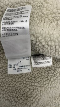 Pánska,džínsová,zateplená bunda LEVIS - veľkosť L - 7