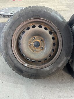 Komplet zimná sada diskov 5x112 + pneumatík zimné 195/65 R15 - 7