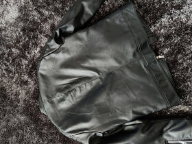 Pánska koženková bunda, bombera, riflovka - 7