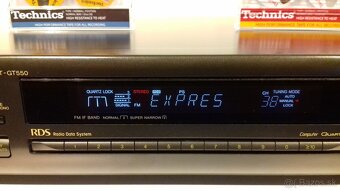 Spickovy tuner TECHNICS ST-GT550 +RDS, Class AA, JAPAN =at16 - 7