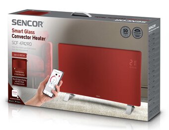 Predám Inteligentný sklenený konvektor (radiator) s Wi-Fi - 7