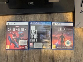 Predám PS 5 slim 1TB s mechanikou + 3 hry - 7