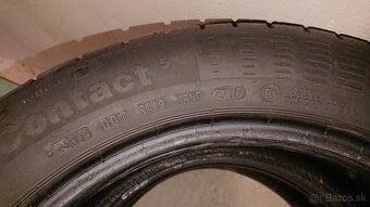 Predam 2 ks letne pneu 195/55 R16 H Continental - 7