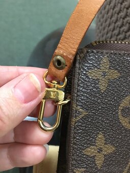 LOUIS VUITTON canvas monogram kabelka - 7